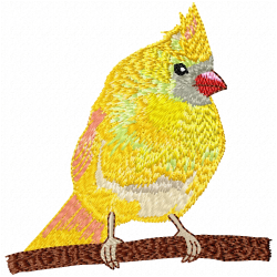 Small Birds Embroidery Design 3